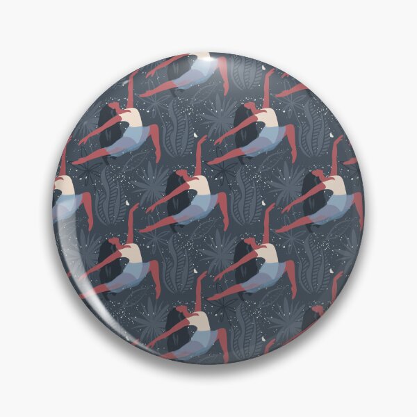 Item preview, Boho style ballet dancer pattern designed and sold by reka88.