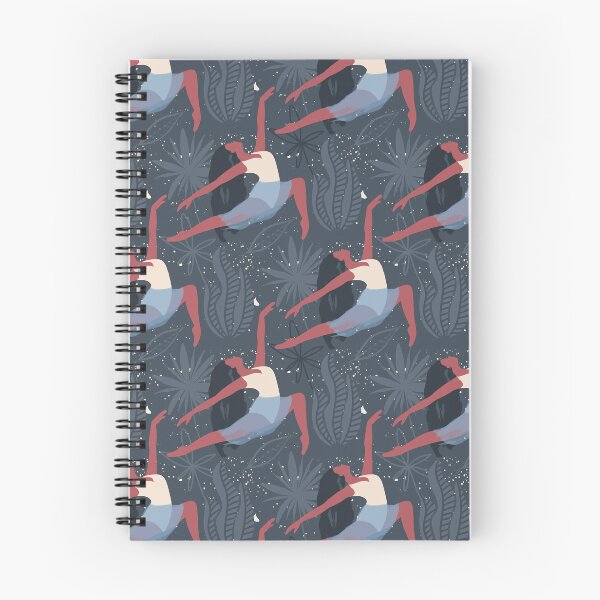 Item preview, Boho style ballet dancer pattern designed and sold by reka88.
