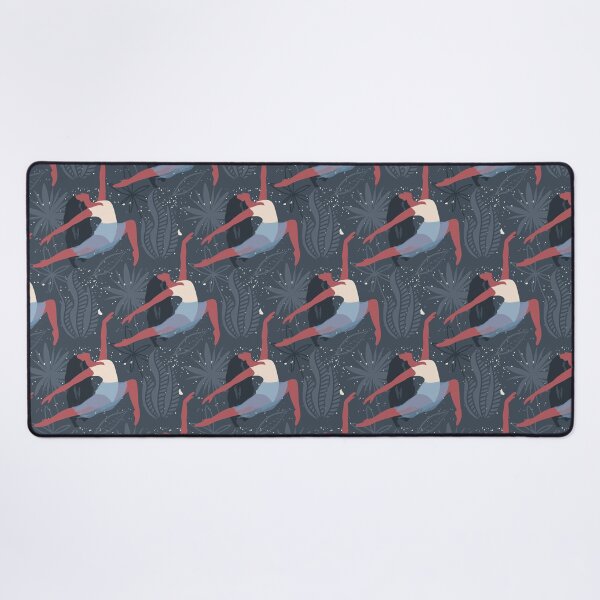 Item preview, Boho style ballet dancer pattern designed and sold by reka88.