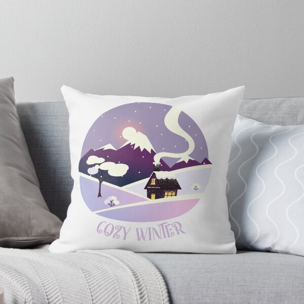 Item preview, Cozy Winter House Design designed and sold by CreativNode.