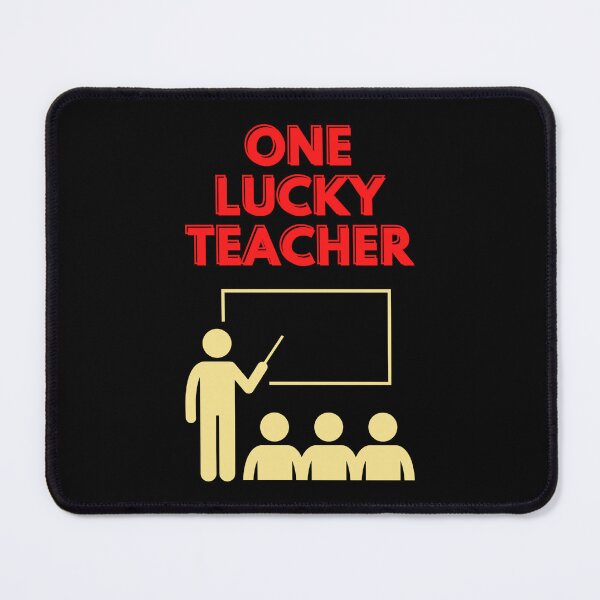 Item preview, One lucky teacher design designed and sold by DigitalMagShop.