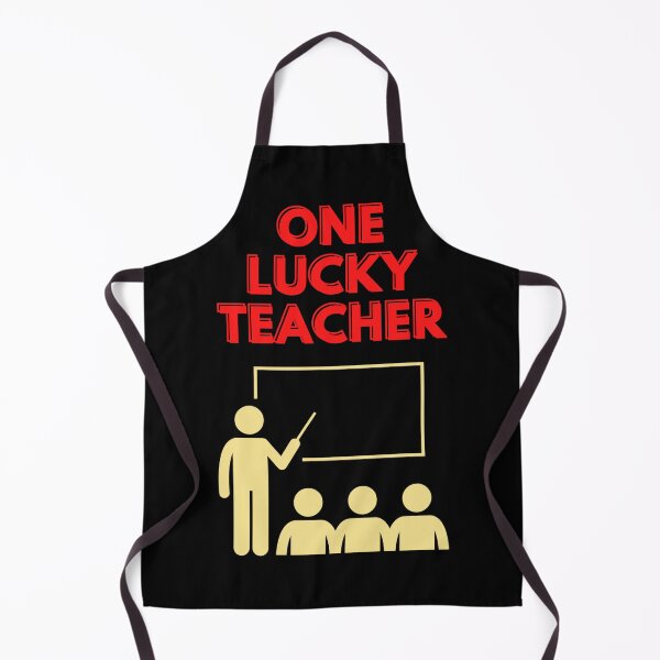 Item preview, One lucky teacher design designed and sold by DigitalMagShop.