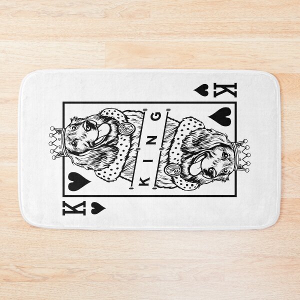 Item preview, Irish Setter King Of Hearts Funny Dog Lover Card Pop Art designed and sold by GrandeDuc.