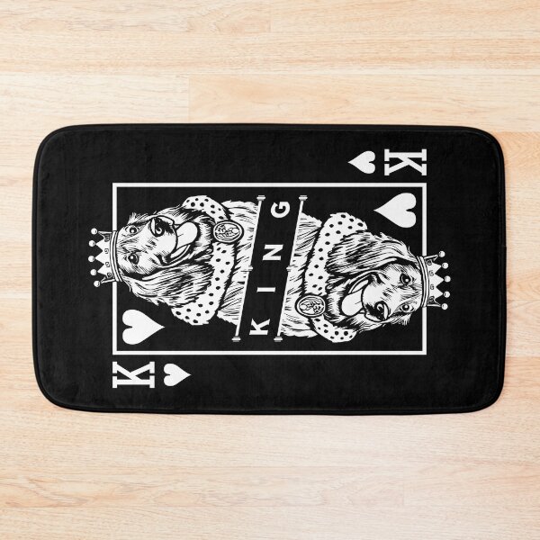 Item preview, Irish Setter King Of Hearts Funny Dog Lover Card Pop Art designed and sold by GrandeDuc.
