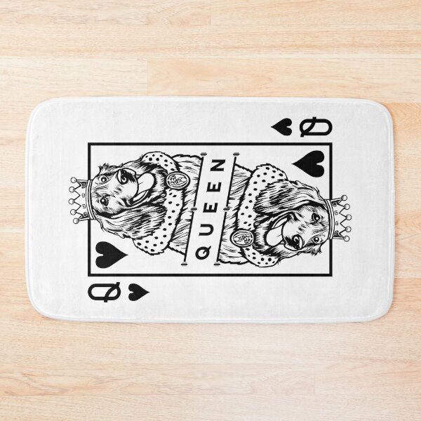 Item preview, Irish Setter Queen Of Hearts Funny Dog Lover Card Pop Art designed and sold by GrandeDuc.