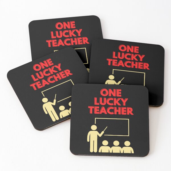 Item preview, One lucky teacher design designed and sold by DigitalMagShop.