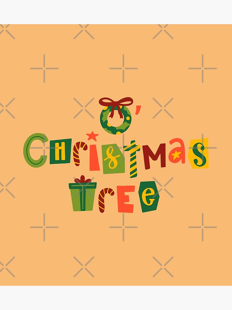 Thumbnail 3 of 3, Poster, Christmas tree designed and sold by RIXXI HEY CO..