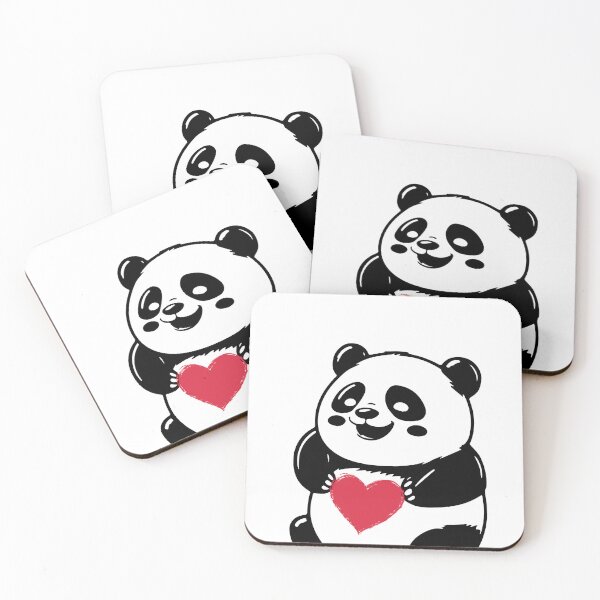 Artikelvorschau, Cute Panda baer i love you entworfen und verkauft von badbug.