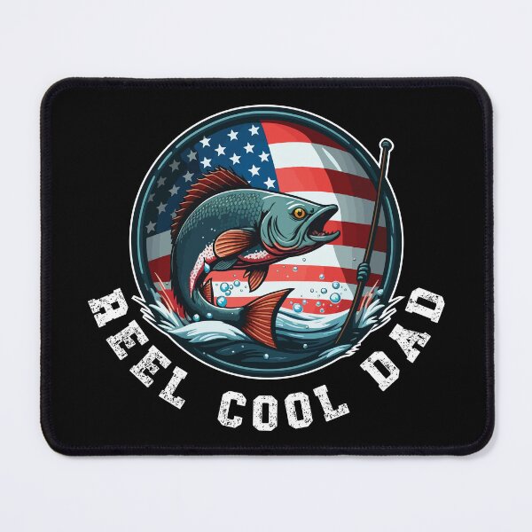 Item preview, Vintage Usa Flag Fathers Day Fishing Reel Cool designed and sold by vectrus.