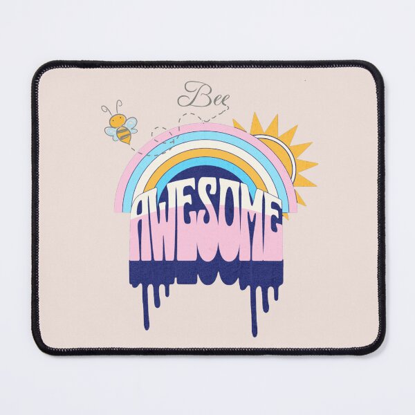Item preview, Be Awesome Rainbow Inspirational Quote  designed and sold by tamdevo1.