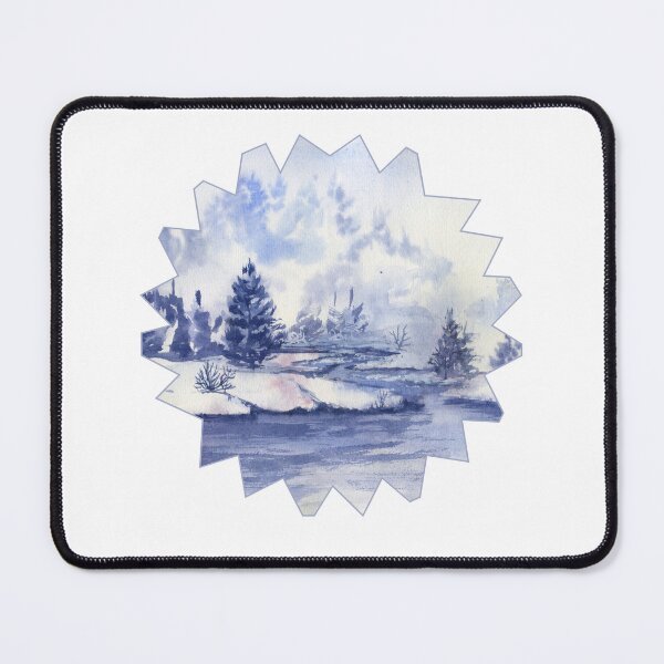 Item preview, Watercolour Winter Scene Design designed and sold by CreativNode.