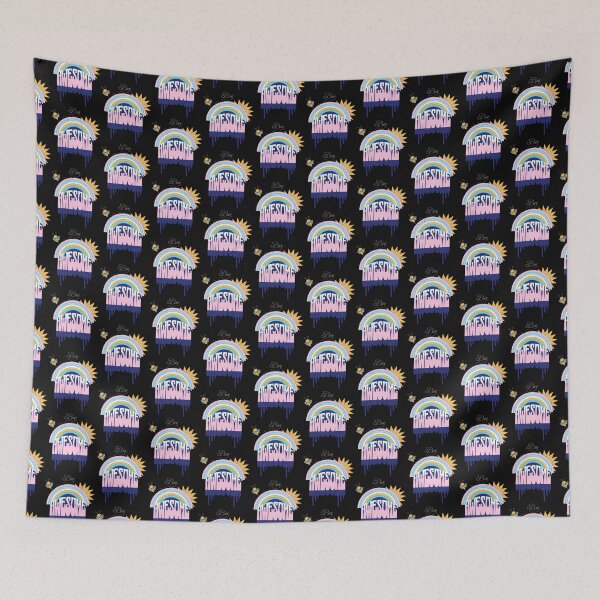 Item preview, Be Awesome Rainbow Inspirational Quote  designed and sold by tamdevo1.