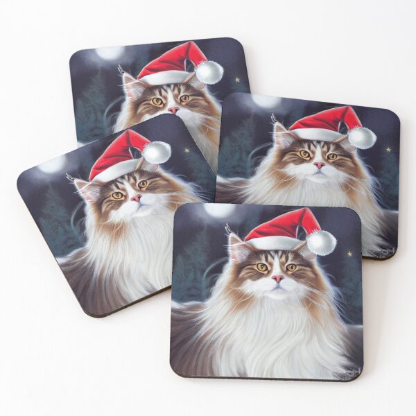 Item preview, Christmas Norwegian Forest Cat - Perfect For Animal Lovers designed and sold by ChristmaSpecial.