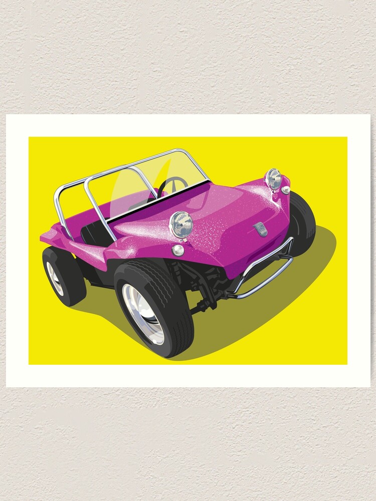purple buggy car