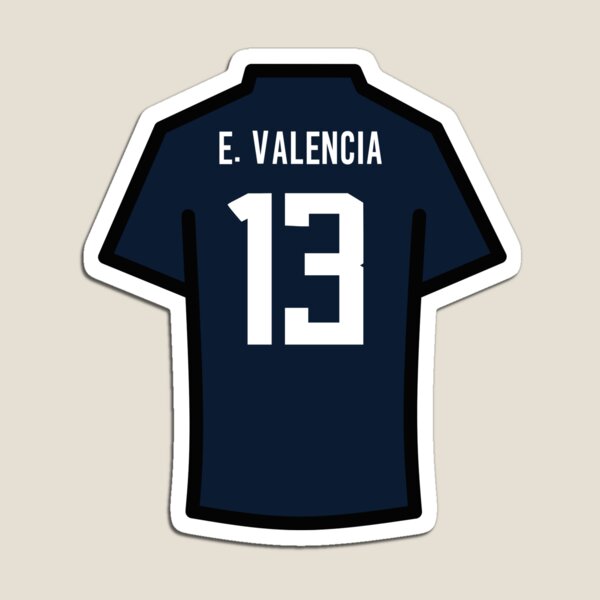 Caicedo #23 ECU Yellow Blue 22 Football Jersey Sticker for Sale by covid50