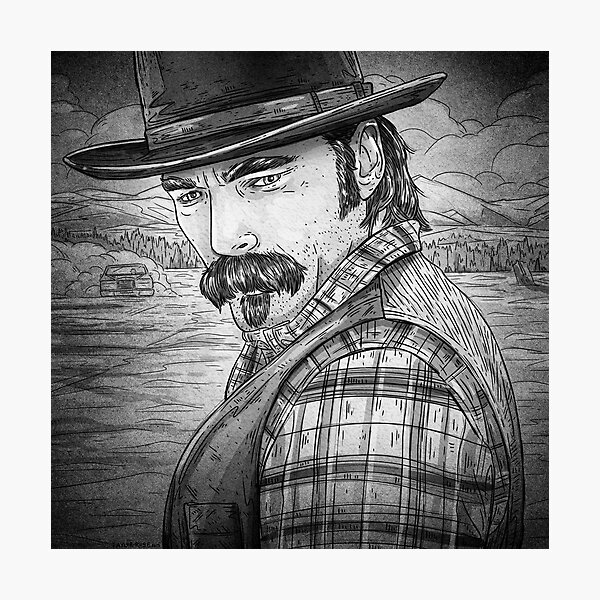 Vista previa del artículo con la obra «Doc Holliday», diseñado y vendido por TaylorRoseArt.