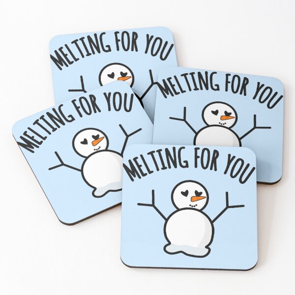 Item preview, Melting For You : Snowman Pun designed and sold by EnzoVectorism.