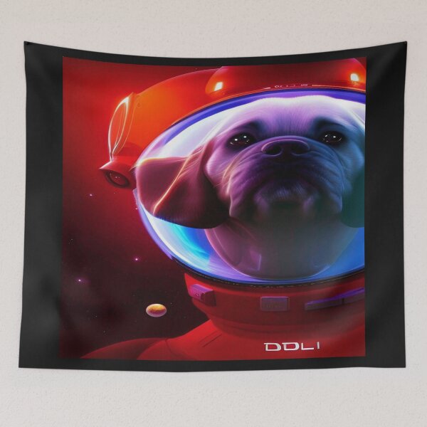 Item preview, Dog In Space,Deep Style Abstract of Abstraction Art Dog,Space Classic designed and sold by ValleyDream.