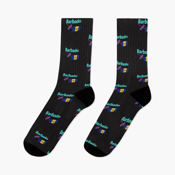 Item preview, Barbados abstract design  designed and sold by lobodelnoir.