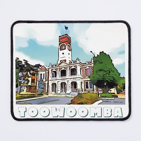 Item preview, Toowoomba City Hall - Queensland - Australia designed and sold by FlatMoon.