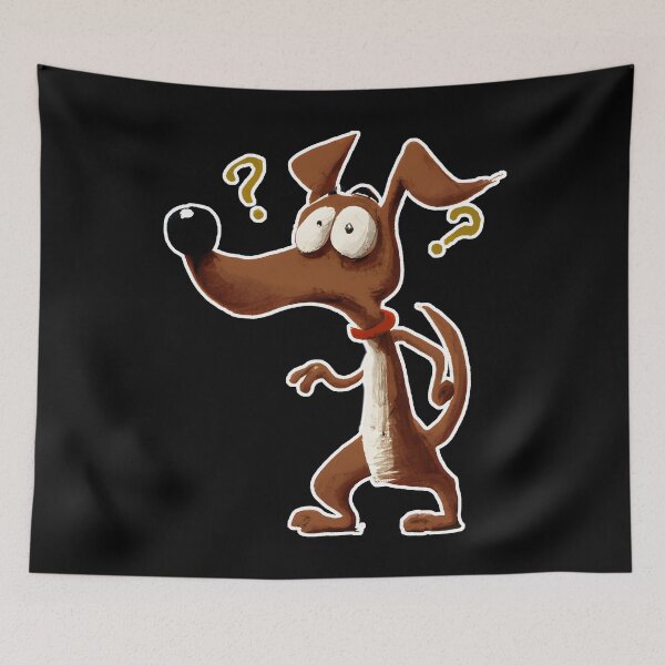 Item preview, Confused dog designed and sold by arkantus.