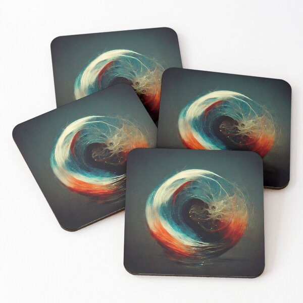 Item preview, A Stunning Ultra-Realistic Swirling Abstract Vision of Colorful Artwork.  designed and sold by Right Passage.