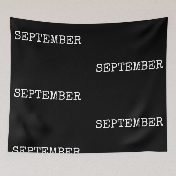 Item preview, September Month Of The Year designed and sold by GoldTypo.