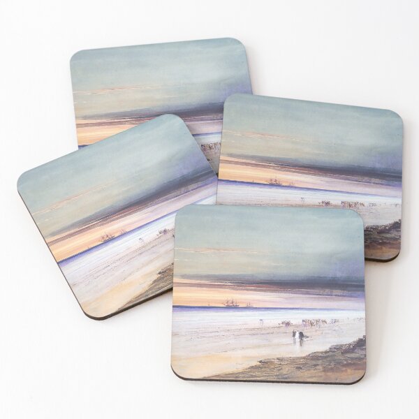 Item preview, Sunset painting, Sunset Artwork, Beach Scene designed and sold by danaJG.