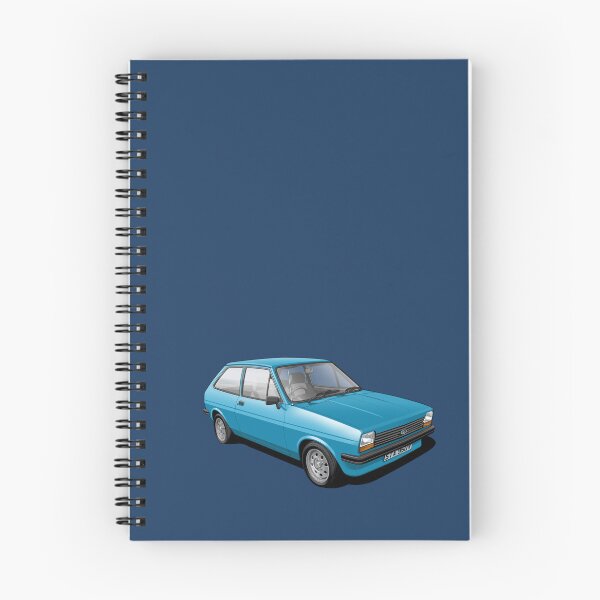 Artikelvorschau, Ford Fiesta Mk 1 in Korsikablau entworfen und verkauft von candc-retro.