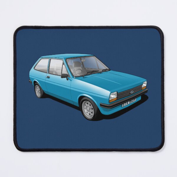Item preview, Ford Fiesta Mk 1 in corsican blue designed and sold by candc-retro.