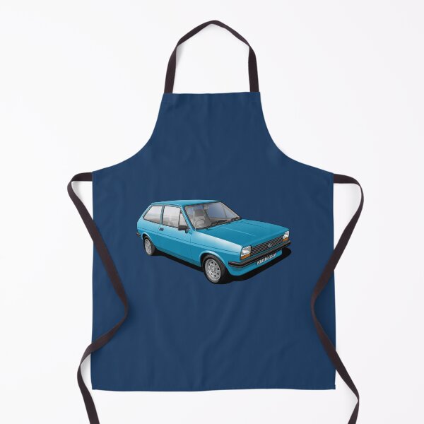 Artikelvorschau, Ford Fiesta Mk 1 in Korsikablau entworfen und verkauft von candc-retro.