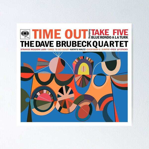 Item preview, Time Out, Dave Brubeck Quote designed and sold by sanusikuden.