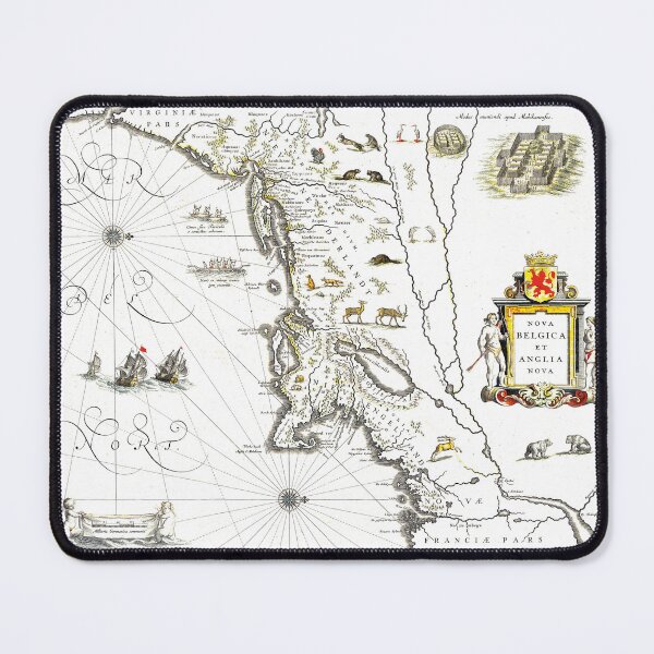 Item preview, Antique cartography: map of New England and New York designed and sold by AntiqueScience.