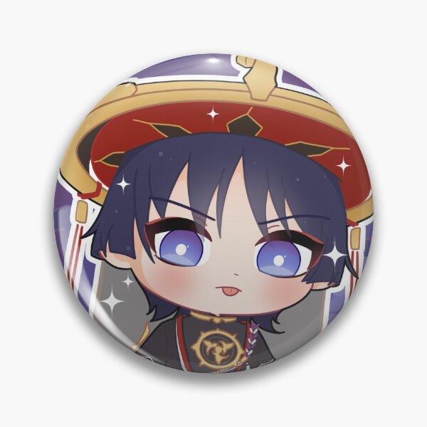 Artikelvorschau, Scaramouche Pin Button Abzeichen entworfen und verkauft von hachigatsu.
