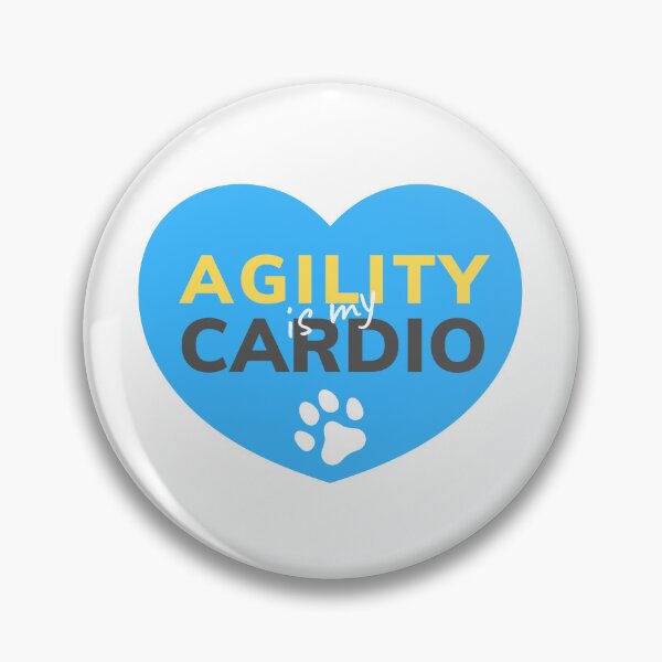 Artikelvorschau, Beweglichkeit ist mein Cardio in einem blauen Herzen entworfen und verkauft von PausePapote.