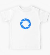 Aperture Science · Blue Emblem Kids Tee
