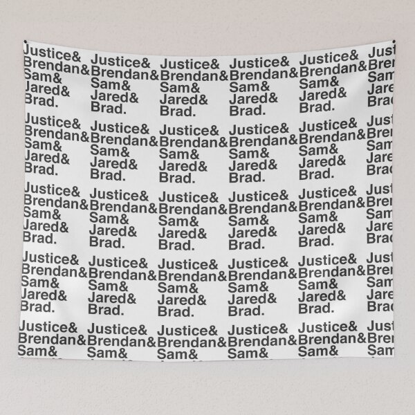 Item preview, Trapped Under Ice - Justice & Brendan & Sam & Jared & Brad designed and sold by kristenriello.