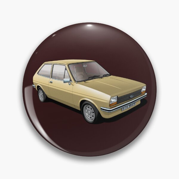 Artikelvorschau, Ford Fiesta Mk 1 in Solargold entworfen und verkauft von candc-retro.