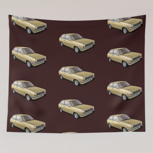 Item preview, Ford Fiesta Mk 1 in solar gold designed and sold by candc-retro.