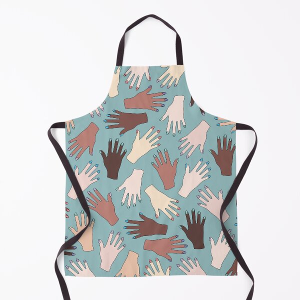 Item preview, Nail Expert Studio - Colorful Manicured Hands Pattern designed and sold by XOOXOO.
