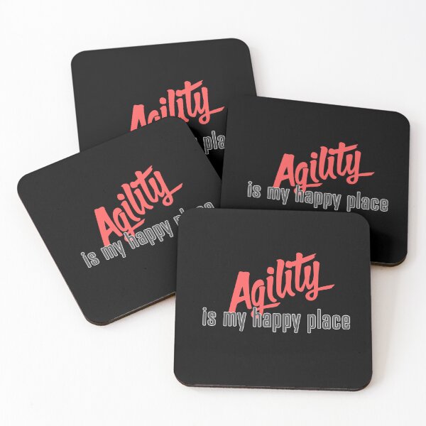 Item preview, Agility is my happy place designed and sold by PausePapote.