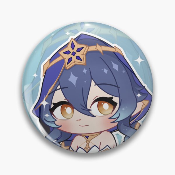 Item preview, Layla Pin Button Badge designed and sold by hachigatsu.