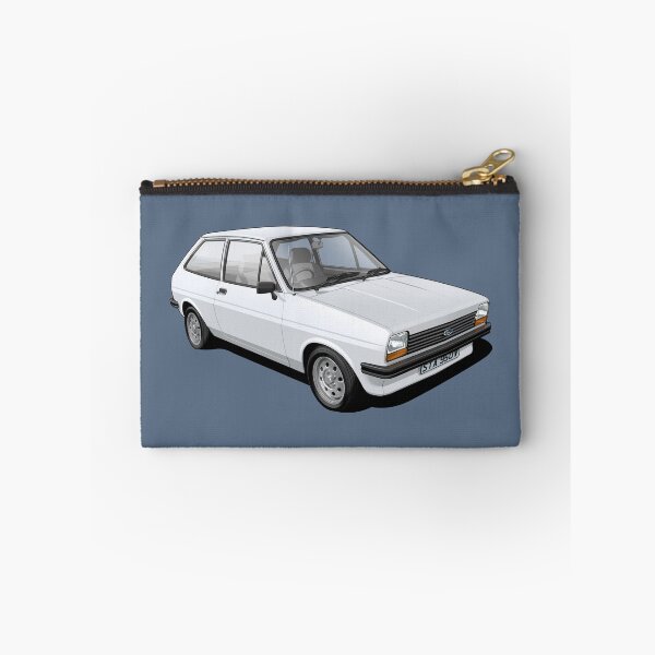 Artikelvorschau, Ford Fiesta Mk 1 in Diamantweiß entworfen und verkauft von candc-retro.
