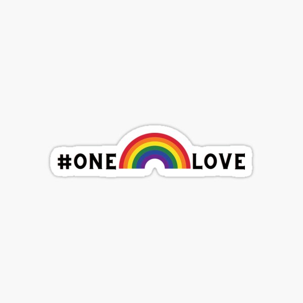 "one love armband designee" Sticker for Sale by gallerygifts Redbubble