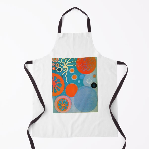 Item preview, Coral Reef - Abstract Art - Orange, Turquoise and Pale Blue designed and sold by Inomaly Art.