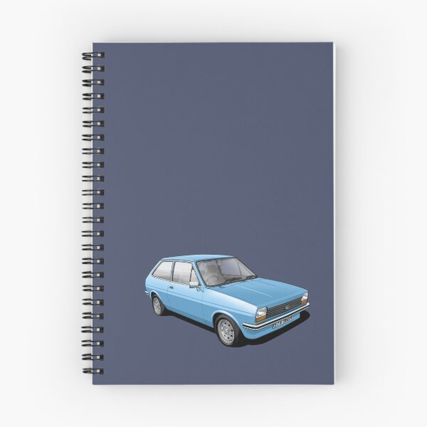 Artikelvorschau, Ford Fiesta Mk 1 in Kosmosblau entworfen und verkauft von candc-retro.