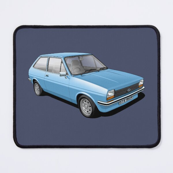 Item preview, Ford Fiesta Mk 1 in cosmos blue designed and sold by candc-retro.