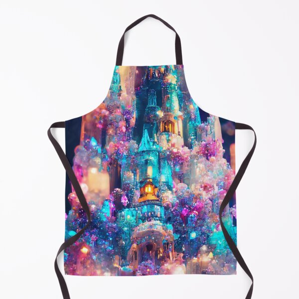 Item preview, Crystal Cinderella Castle Rainbow Lights Amethyst Quatz designed and sold by TJino.