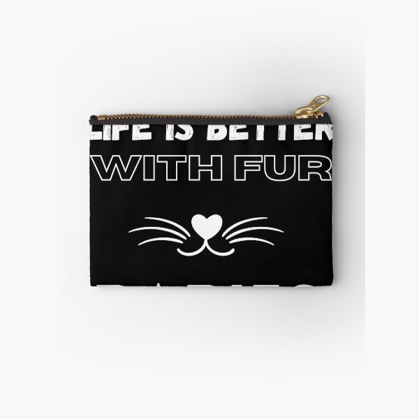 Item preview, Life is Better with Fur Babies Funny Cat lovers designed and sold by Hohohaxi.