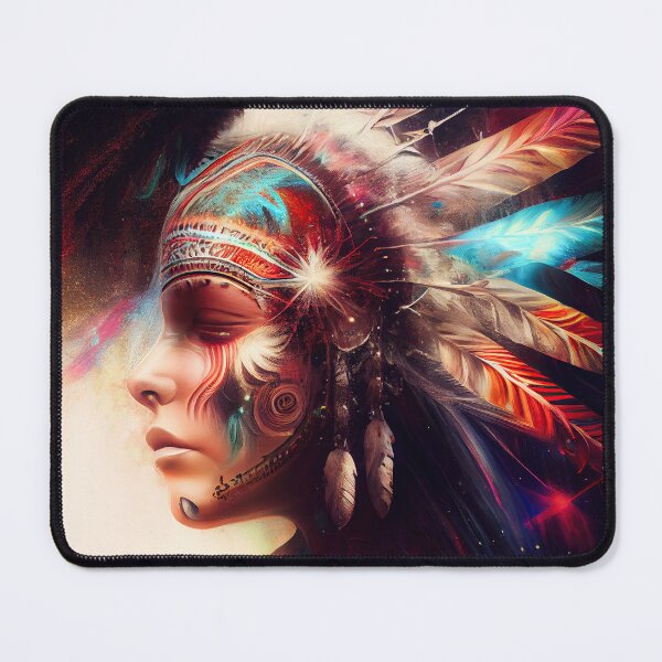 Item preview, Shaman portrait designed and sold by CEVmemories.